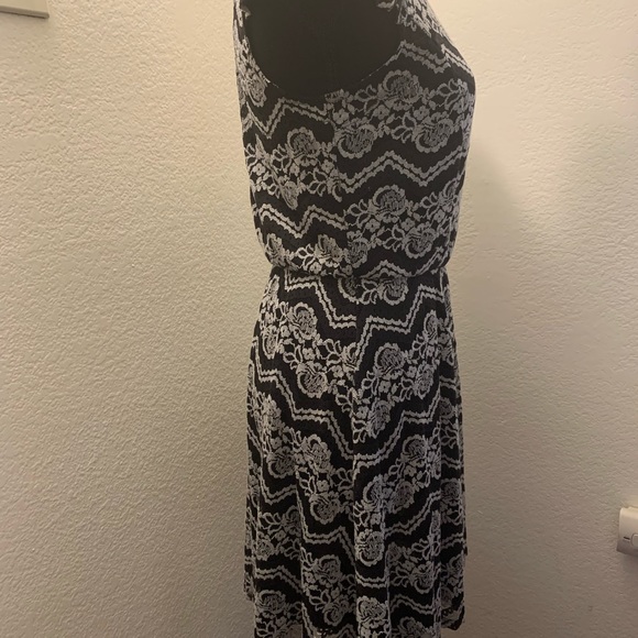 SOLD ON MERCARI • Joe Boxer Black gray Lace Dress - Picture 5 of 7